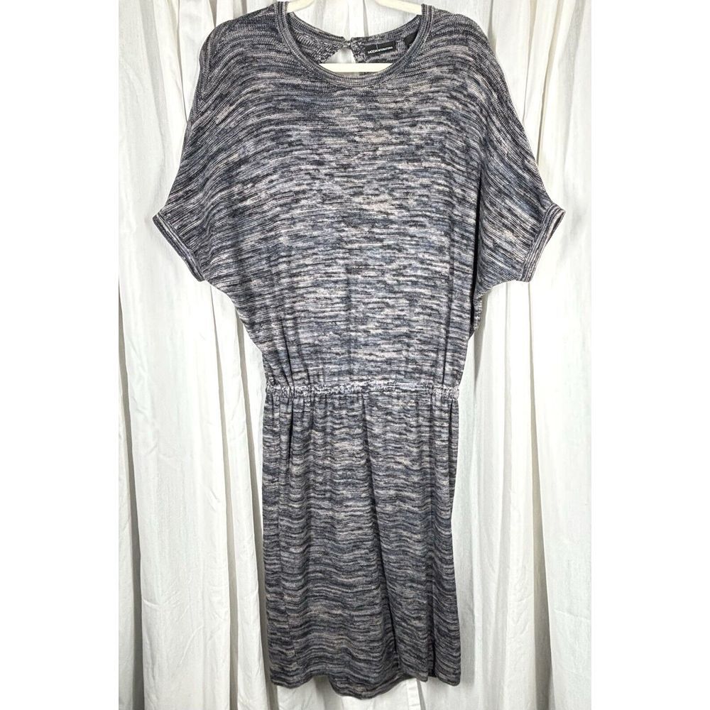 Moda International Blouson Sweater Dress Womens Medium Cashmere Knit Boho EUC